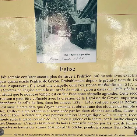 Rayon De Soleil Villars Apartmán Gryon