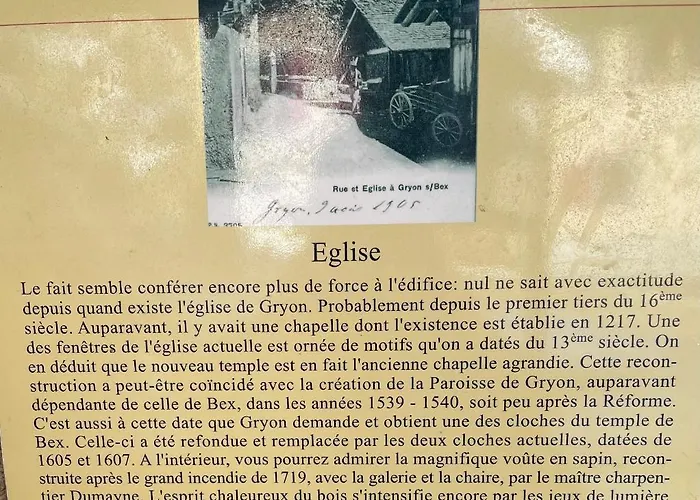 Rayon De Soleil Villars Apartman Gryon